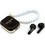 Guess TWS Pearl Strap Ακουστικά Bluetooth In Ear Ανθεκτικά στο Νερό Black