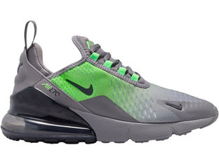 Nike Air Max 270 Παιδικά Sneakers Γκρι Πράσινα 943345-046