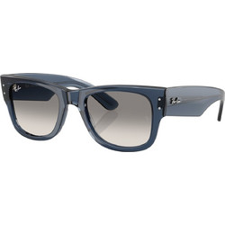 Ray-Ban RB0840S-684532 Ανδρικά Γυαλιά Ηλίου Τετράγωνα Κοκάλινα Μπλε με Μαύρο Φακό