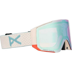 Anon Sync 2150616R-E1R Μάσκα Σκι & Snowboard Ενηλίκων Μπεζ με Φιμέ Φακό Μπλε