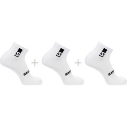 Salomon Everyday Ανδρικές Κάλτσες Κοντές με Σχέδια Λευκές 3Pack LC20865