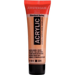 Royal Talens Amsterdam 224 Naples Yellow Red Ακρυλικό Χρώμα Ζωγραφικής 20ml