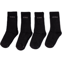 Venimo Ανδρικές Κάλτσες Ψηλές Μαύρες 4Pack 324USK-500-071