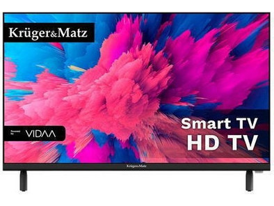 Kruger & Matz KM0224-V3 Smart Τηλεόραση 24" HD Ready Edge LED (2025)