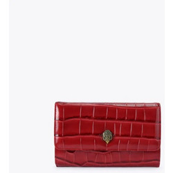 Kurt Geiger Kensington Μεγάλο Γυναικείο Πορτοφόλι με Clip Μπορντό