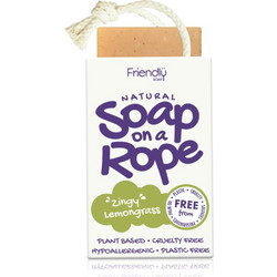 Friendly Soap On A Rope Lemongrass Χειροποίητο Σαπούνι 95gr