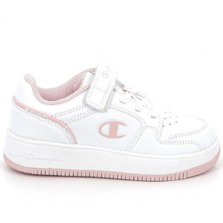 Champion Rebound 2.0 Παιδικά Sneakers Λευκά Ροζ S32497-WW042