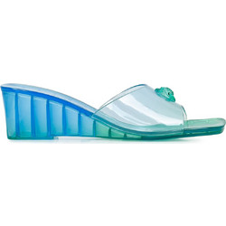 Kurt Geiger Καλοκαιρινές Γυναικείες Πλατφόρμες Χαμηλές Τιρκουάζ 5613389979