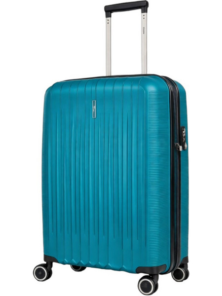 Rain RB80152M Βαλίτσα Μεσαία 65x40x25cm με 4 Ρόδες Πετρόλ
