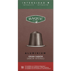 Caf?s Baqu? Κάψουλες Espresso Gran Sabor Συμβατές με Μηχανή Nespresso 10τμχ