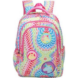Lyc Sac Unicorn Madness Σχολική Τσάντα Πλάτης Δημοτικού Πολύχρωμη 04026