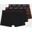 Hugo Boss Ανδρικά Μποξεράκια Σετ 3Pack Μαύρα 50532550-990