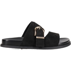 Migato Γυναικεία Σανδάλια Suede Μαύρα 100047041-014