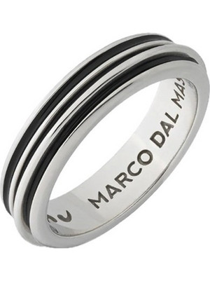 Marco Dal Maso Acies Ανδρικό Δαχτυλίδι Βεράκι από Ασήμι AGAN38-01WHEN
