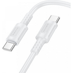 Borofone BX111 USB-C to USB-C 60W 1m White