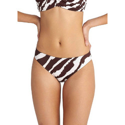 BLU4U Bikini Slip Animal Print Λευκό Καφέ 26365565-18