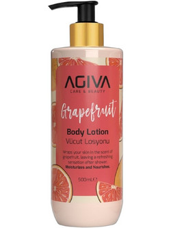 Agiva Grapfruit Ενυδατική Lotion Σώματος 500ml