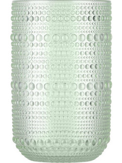 Estia Ποτήρι Νερού Γυάλινo Dots Πράσινο 465ml 07-39516