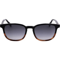 Safilo BURATTO 03/S 581 Ανδρικά Γυαλιά Ηλίου Τετράγωνα Κοκάλινα Μαύρα με Μαύρο Φακό