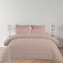 Astron Σετ Σεντόνια Υπέρδιπλα Βαμβακερά 245x260 Lucia Chocolat