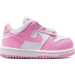 Nike Dunk Low Παιδικά Sneakers Φούξια Λευκά IU7767-125