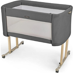 Inglesina Welcome Bed Λίκνο με Στρώμα & Πλαϊνό Άνοιγμα Γκρι AZ95T0SVG
