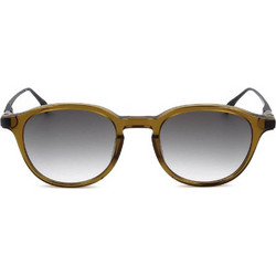 Safilo CALIBRO 03/S 4C3 Ανδρικά Γυαλιά Ηλίου Τετράγωνα Κοκάλινα Πράσινα με Μαύρο Φακό
