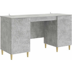vidaXL Γραφείο Υπολογιστή Ξύλινο 142.5x50x75cm 3414615