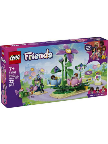 Lego Friends Spinning Flower & Fairy Teacup Ride για 7+ Ετών 42702