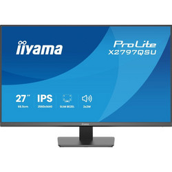iiyama X2797QSU-B1 IPS Monitor 27" 2560x1440 QHD 75Hz 1ms