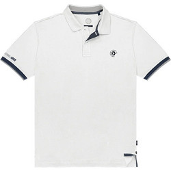 Double Ανδρική Μπλούζα Polo Κοντομάνικη Λευκή PS-3078