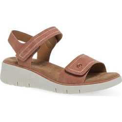 Parex Γυναικεία Σανδάλια Suede Ανατομικά Σομόν 11633016