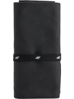 4F Πετσέτα Θαλάσσης Microfiber Μαύρη 80x170cm 4FWSS26ATOWU077-20S