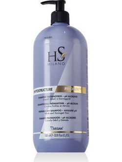 Hs Milano Phytostructure Σαμπουάν για Επανόρθωση για Ταλαιπωρημένα Μαλλιά 1lt