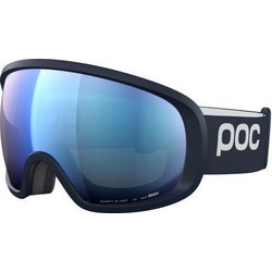 Poc Fovea 408409617 Μάσκα Σκι & Snowboard Παιδική Μαύρη με Φακό Καθρέπτη Μπλε