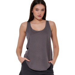 Body Action Γυναικείο Αθλητικό T-Shirt Ανθρακί 041617-01-03