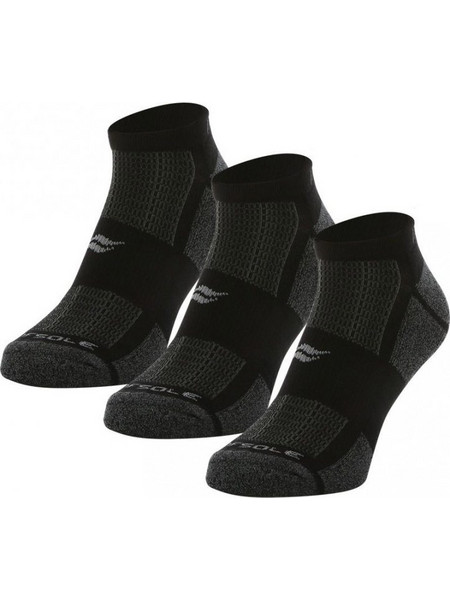 Sofsole Ανδρικές Κάλτσες Κοντές με Σχέδια Μαύρες 3Pack 20290
