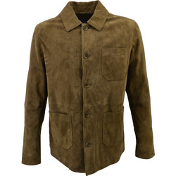 Leather 100 Ανδρικό Μπουφάν Χειμωνιάτικο Χακί 08-M-FREEMAN