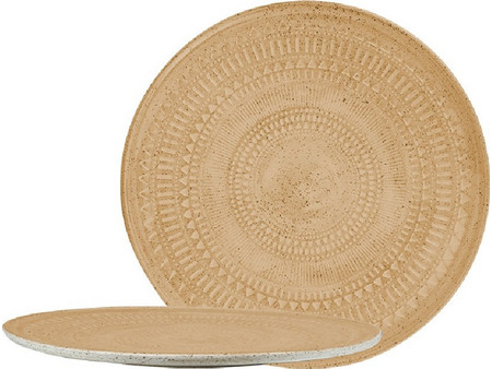 Espiel Aztec Πιάτα Ρηχά Πορσελάνης 27.3cm 6τμχ ZAT105K6