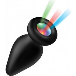 XR Brands Booty Sparks Light-Up Medium Πρωκτική Σφήνα Diamond Plug
