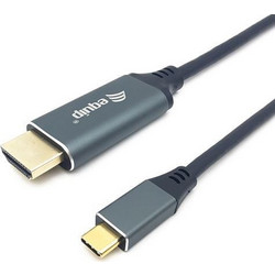 Equip Καλώδιο HDMI Male to USB-C Male 3m Black 133417