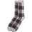 Ysabel Mora Fleece Ανδρικές Κάλτσες Ψηλές με Σχέδια Λευκές 22958