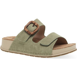 Parex Γυναικεία Σανδάλια Suede Ανατομικά Πράσινο Mint 11533024