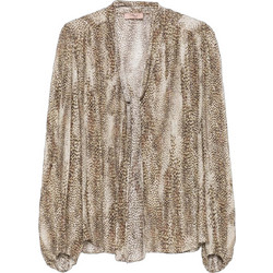 TWINSET Γυναικείο Χειμερινό Top Καφέ 252TT2351-12895