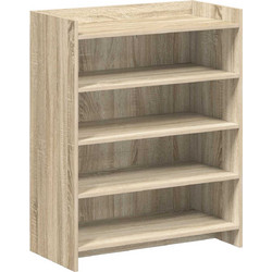 vidaXL Παπουτσοθήκη Ξύλινη Sonoma M73.5xΠ36xΥ92cm 8011317