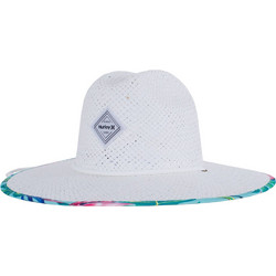 Hurley Γυναικείο Καπέλο Boater Ψάθινο Λευκό HIHW0068-403