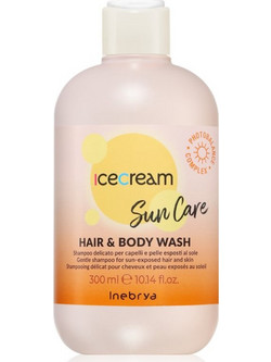 Inebrya Sun Care Σαμπουάν & Αφρόλουτρο για Επανόρθωση 300ml