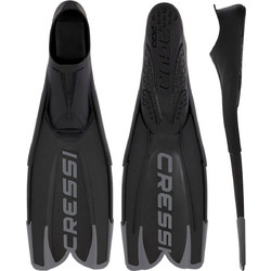 Cressi Agua Pro Βατραχοπέδιλα Κολύμβησης Black