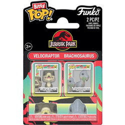Funko Bitty Pop! Jurassic Park 2-Pack Velociraptor & Brachiosaurus