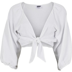Urban Classics Γυναικείο Καλοκαιρινό Crop Top Λευκό TB7515-00220